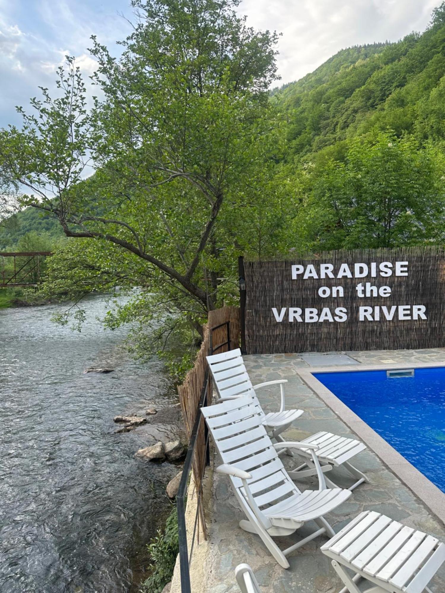 Paradise On The Vrbas River Jajce Dış mekan fotoğraf